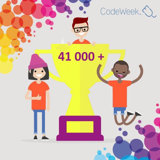 Code Week 2018 reaches new records and takes place in 72 countries ...