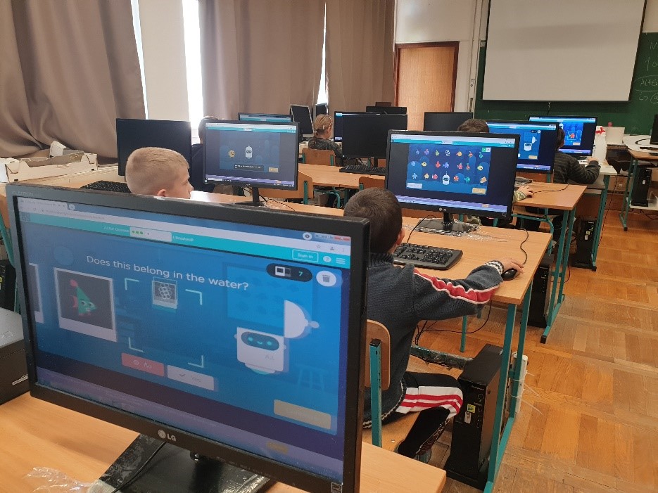 CODING AS A PLAYGROUND IN OUR SCHOOL | Code Week