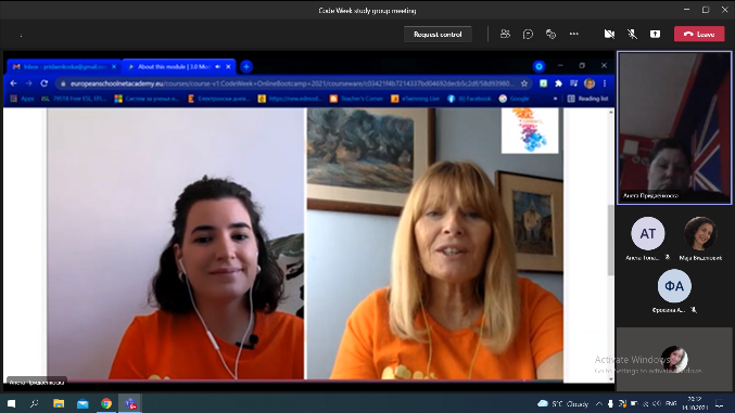 Blended learning approach during Code Week Online Bootcamp MOOC | Code Week