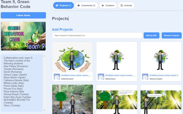 Green Behavior Code | Code Week