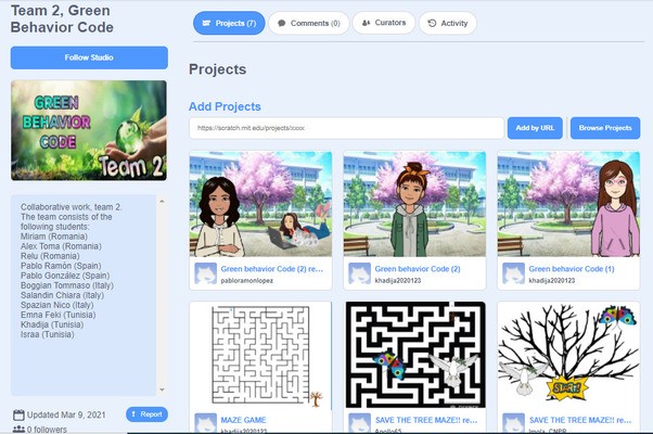 Green Behavior Code | Code Week