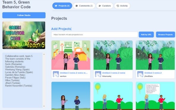 Green Behavior Code | Code Week