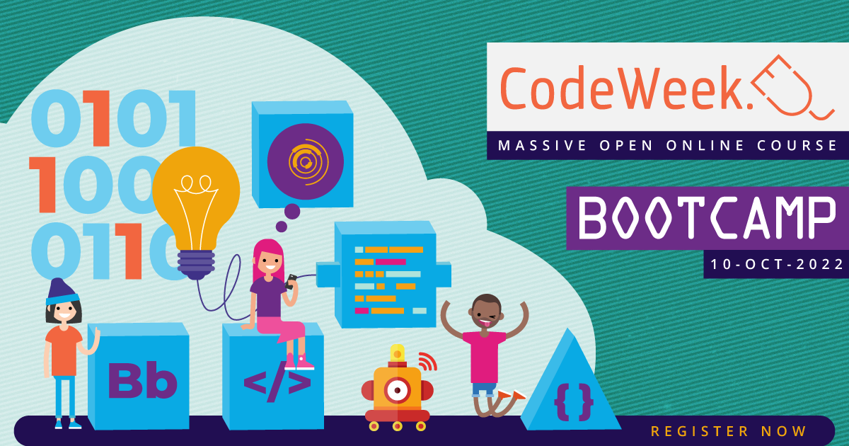 Get code into your classroom – join the EU Code Week Bootcamp! | Code Week