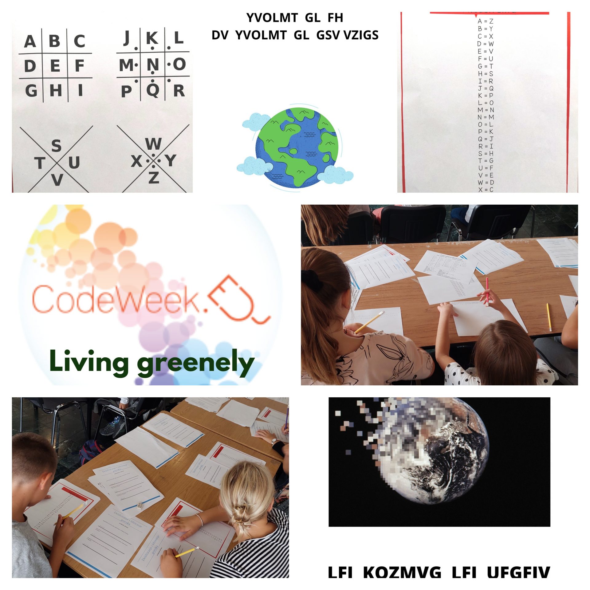 Living greenely | Code Week