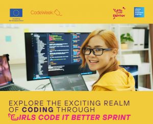 Girls Code it Better Sprint Poster