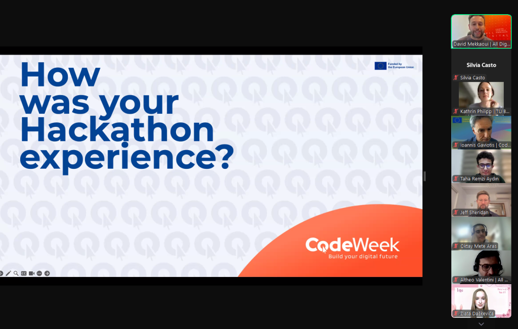 EU Code Week 2024 Hackathon: Grand Finale Highlights