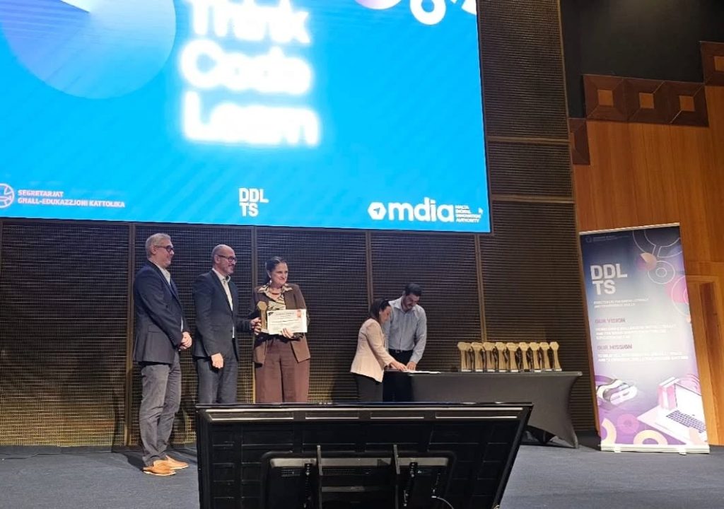 EU Code Week 3D-printed awards 