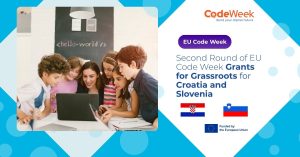 Second Round of EU Code Week Grants for Grassroots for Croatia and Slovenia