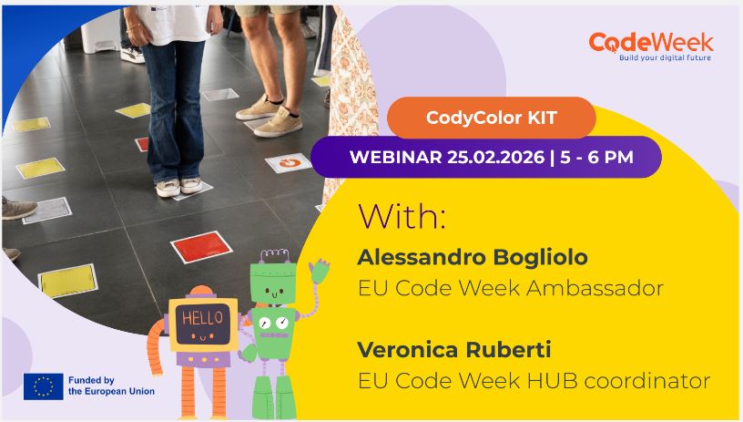 CodyColorKIT launch event – EU Code Week teacher webinar
