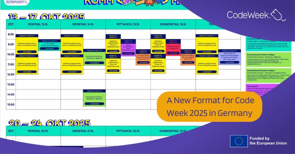 Code Week Timetable Germany 2025