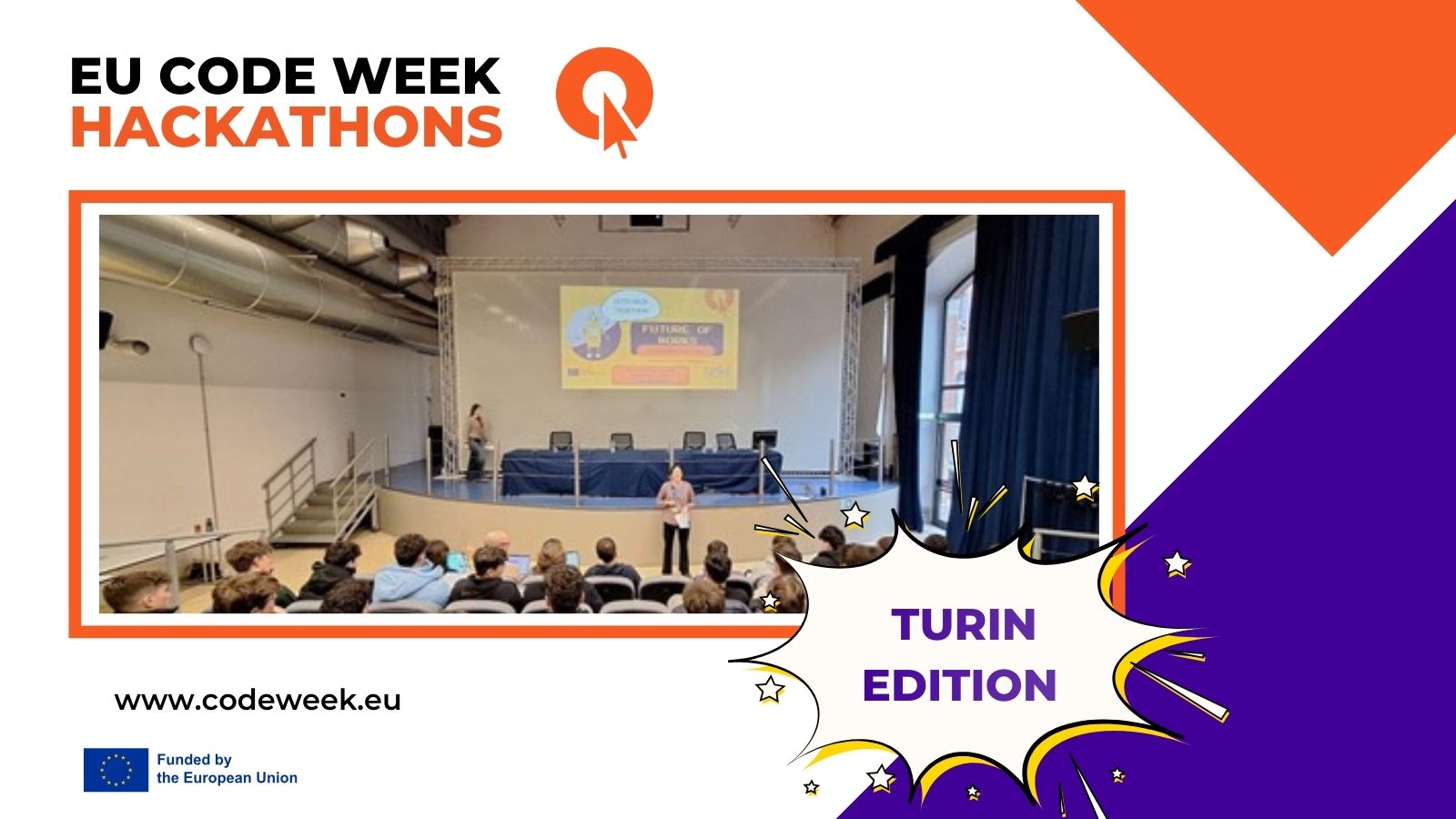 EU Code Week Hackathon Italy 2025/26 – Turin Edition