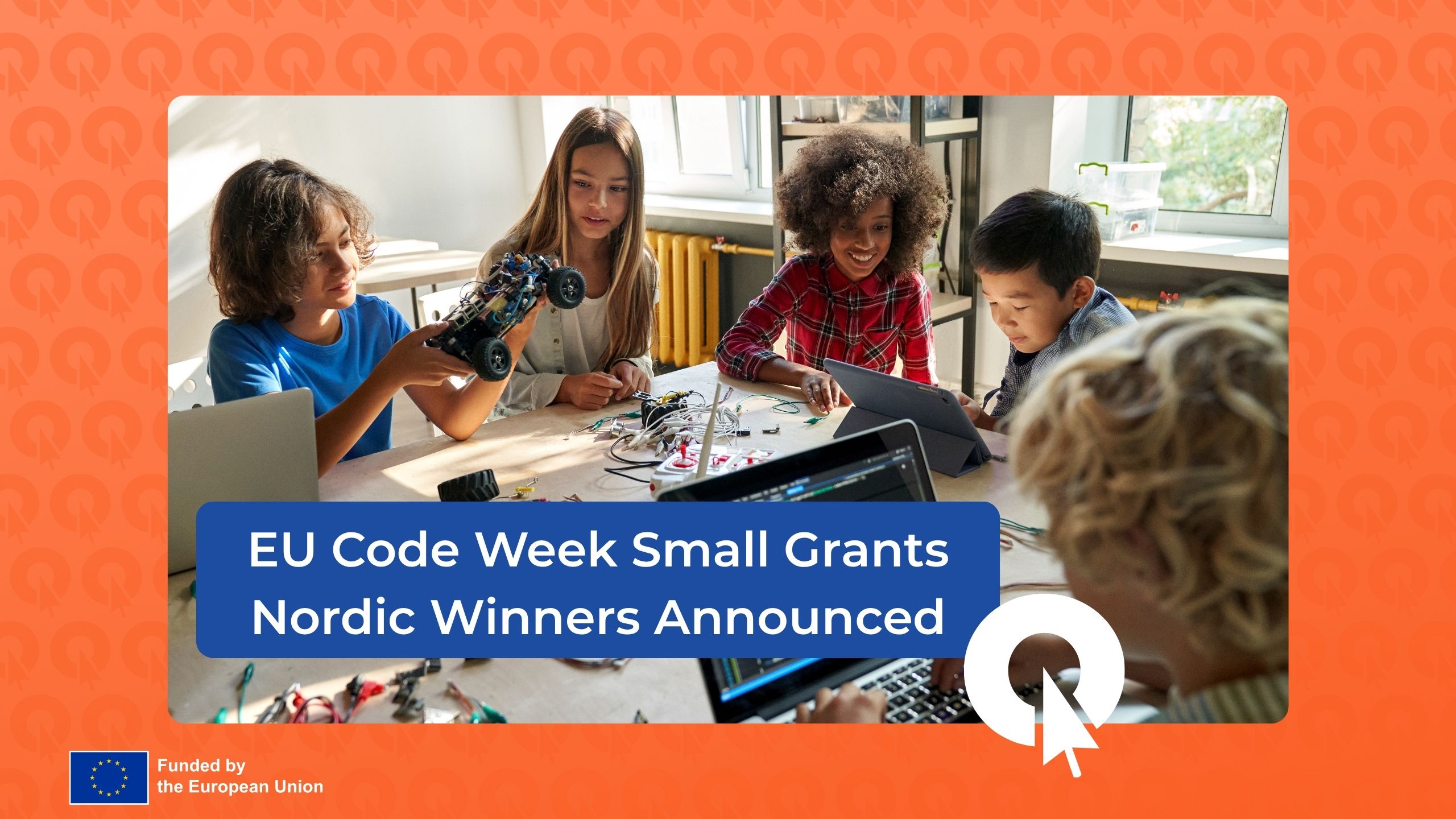 Inspiring Young Minds: EU Code Week Small Grants Nordic Winners Announced