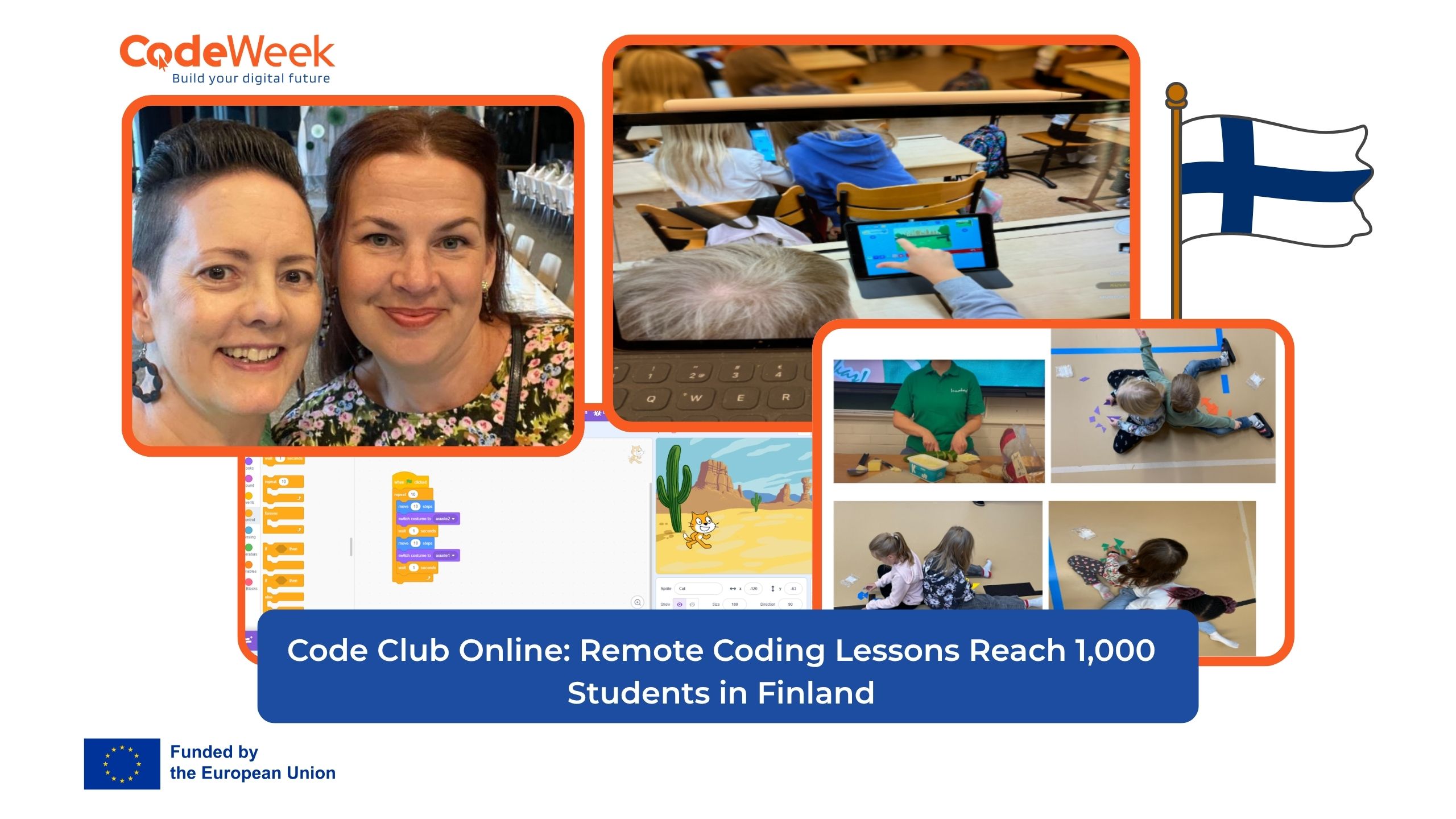 Code Club Online: Bringing Coding to Classrooms Across Finland
