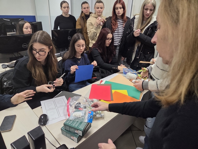 From Tactile Letters to a 3D Learning Aid: Vukovar Gymnasium Students in the Girls in Digital Initiative
