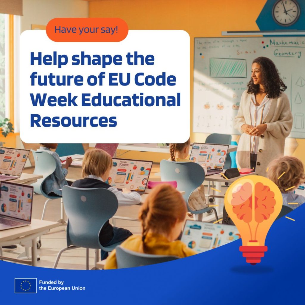 Help shape the future of EU Code Week Educational Resources