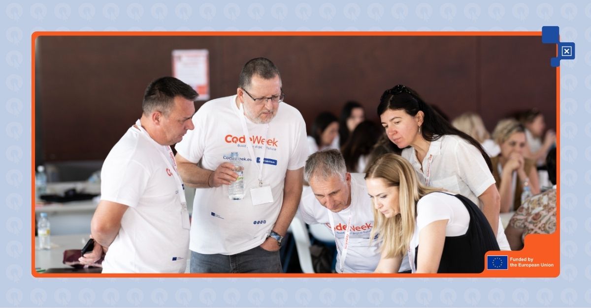 Join the EU Code Week 2026 Launch Event: building resilience, connecting communities and exploring AI