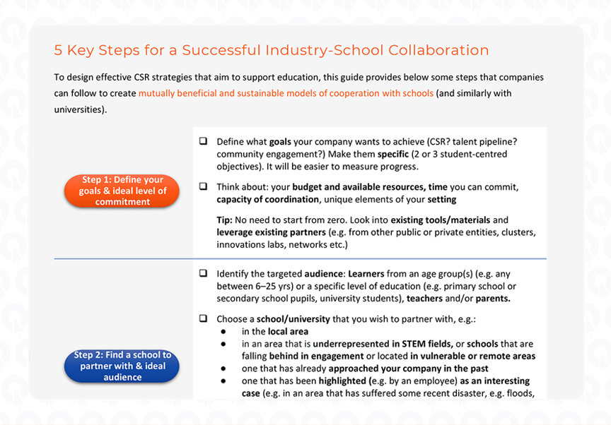 Empowering Industry–School Collaboration