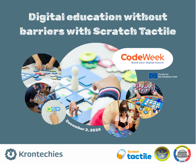 Digital Education without Barriers with Scratch Tactile